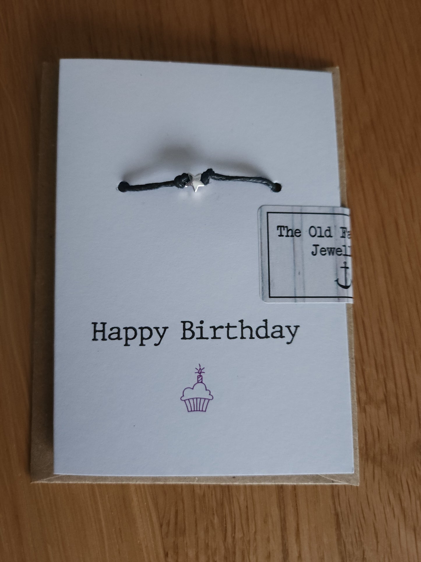 Happy birthday wish bracelet