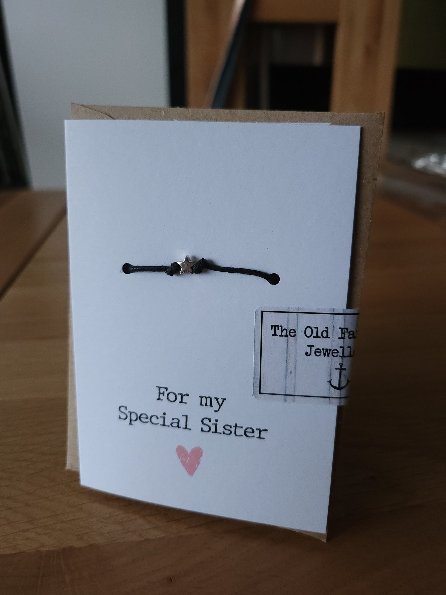 Special Sister wish bracelet