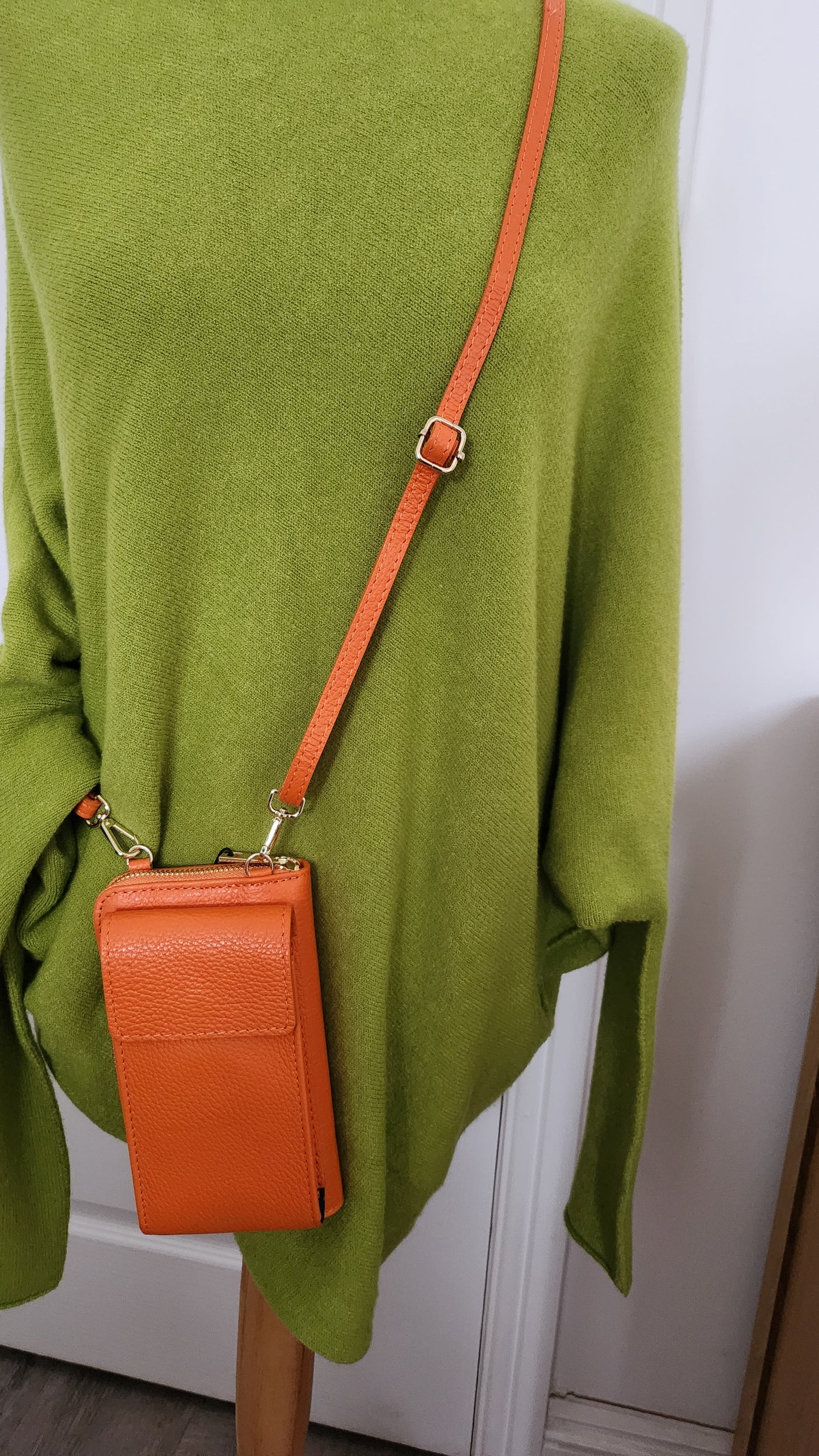 Leather Phone and Purse Bag