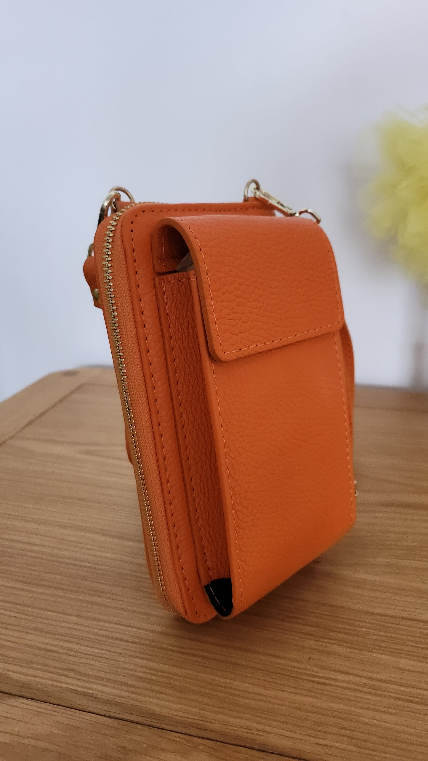 Leather Phone and Purse Bag