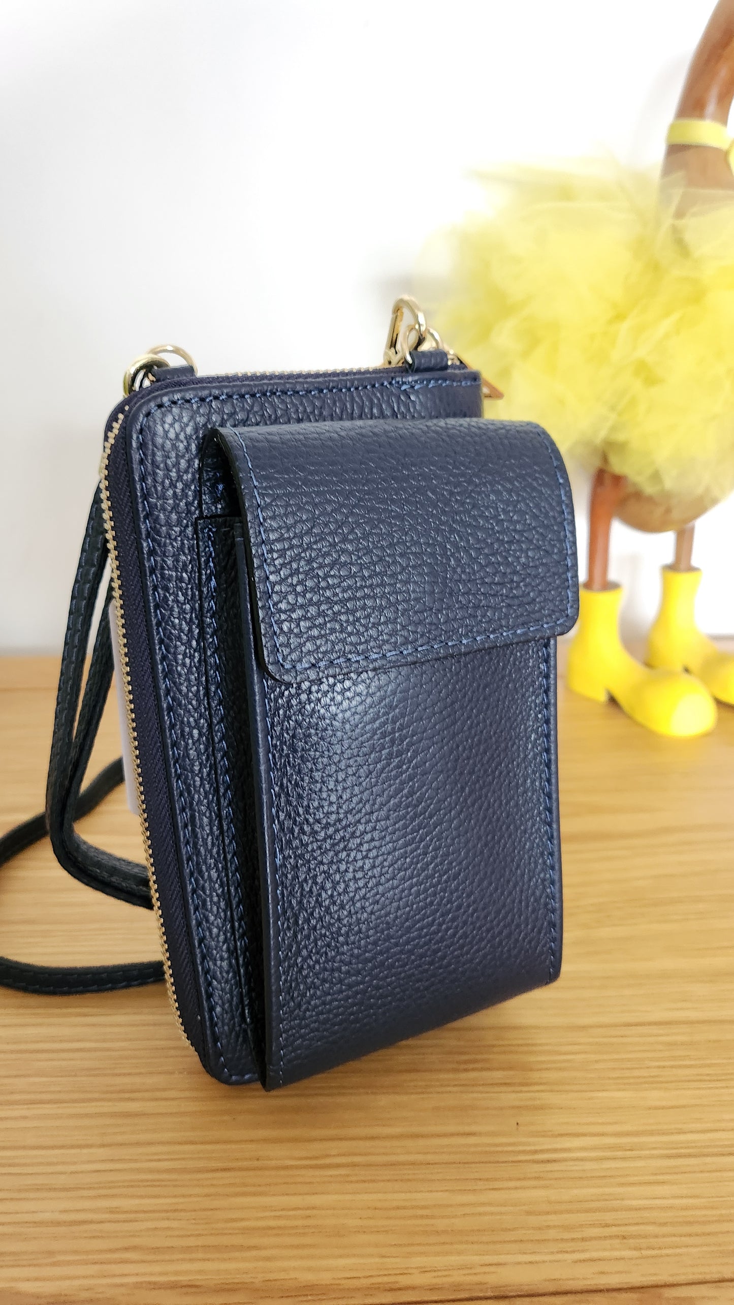 Leather Phone and Purse Bag