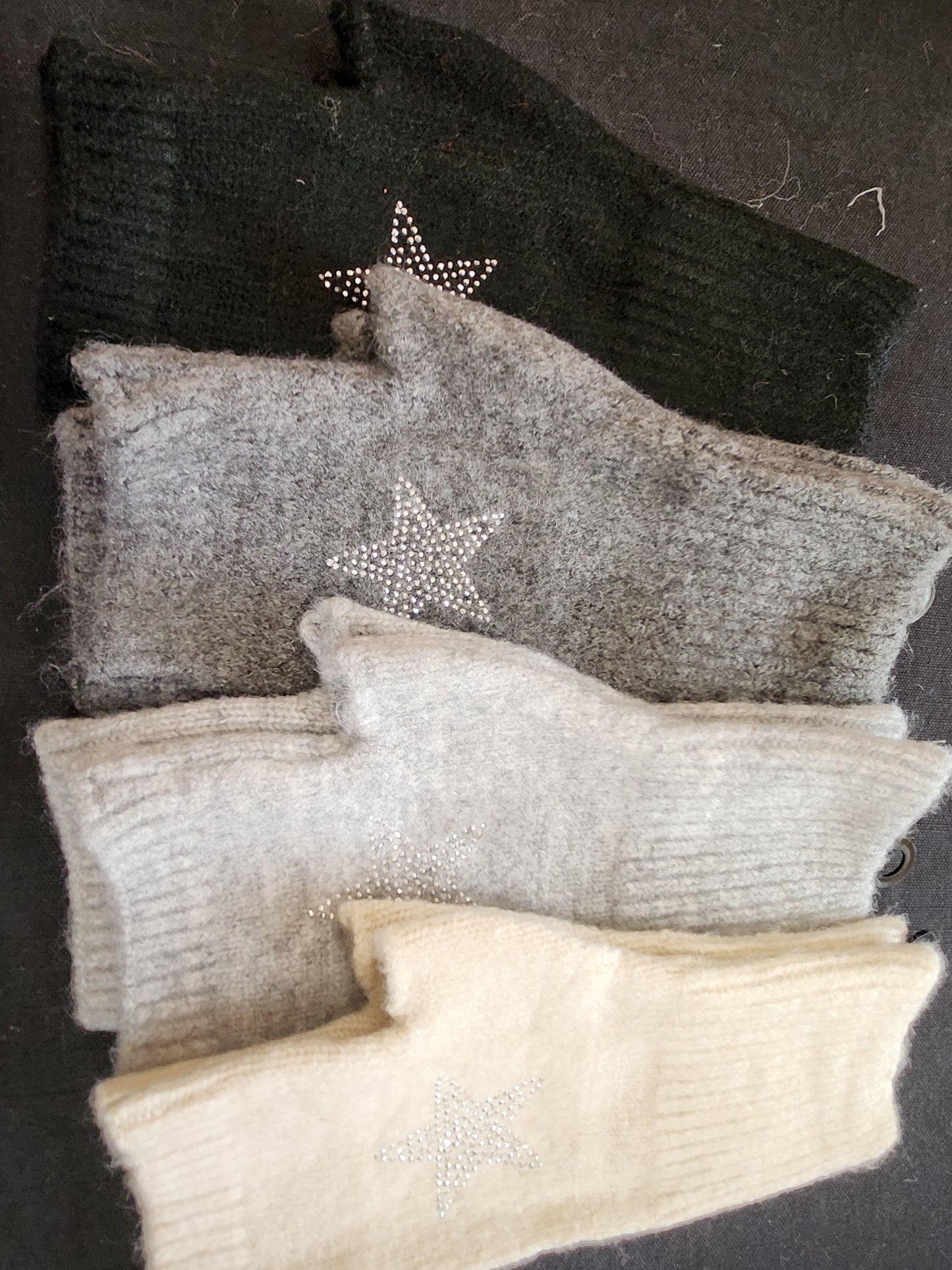 Fingerless Star Gloves