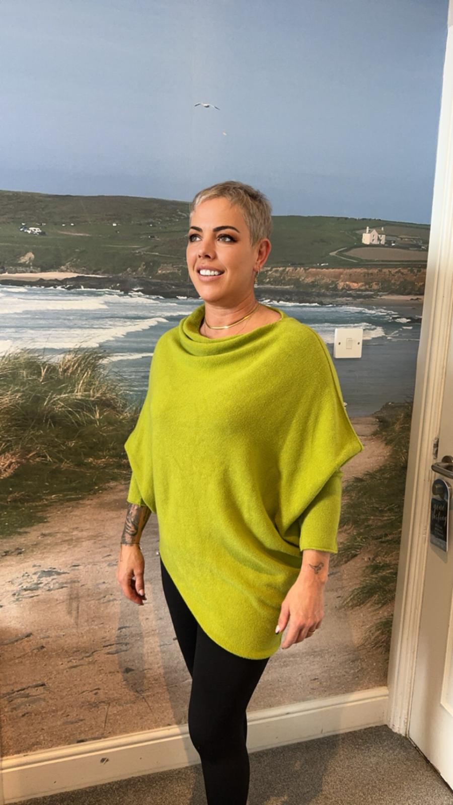 Skewed Hem Jumper