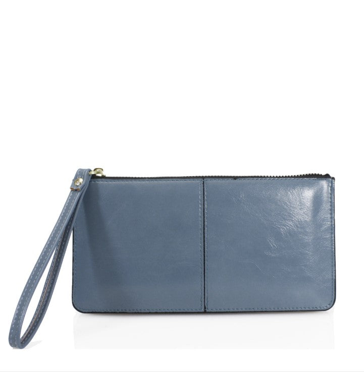 Wrist purse blue